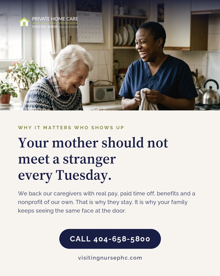 Your Mother Should Not Meet A Stranger for Private Home Care
