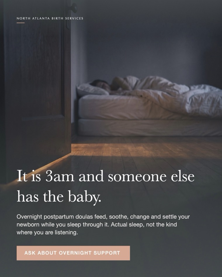 It Is 3am for North Atlanta Birth Services