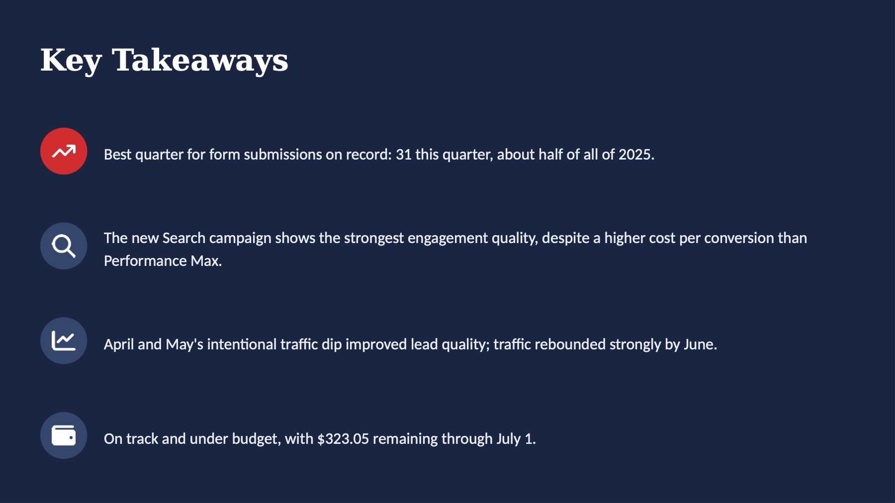 Q2 2026 Performance Summary, page 9
